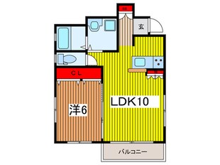 メゾン.プチパレの物件間取画像